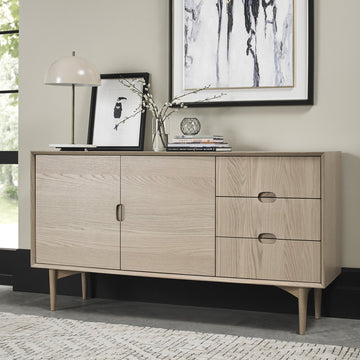 Bentley Designs Dansk Scandi Oak Wide Sideboard | Taylors on the High Street